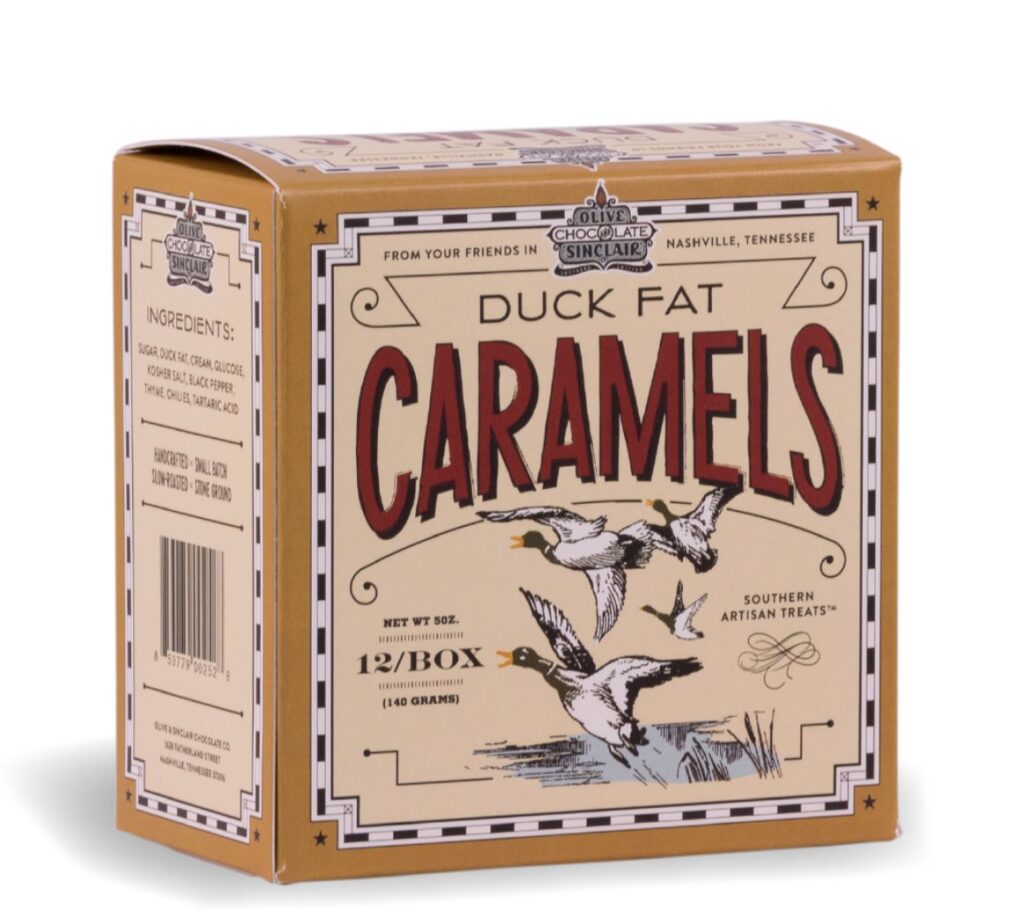 duck fat caramels
