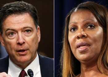 The James Comey and Letitia James Cases Go Away, for Now