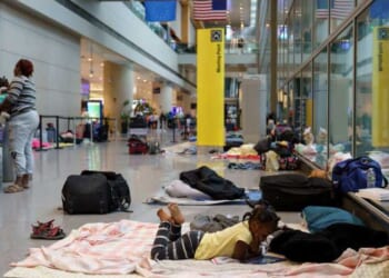 Biden turned American airports into migrant flophouses — forcing taxpayers to foot the bill