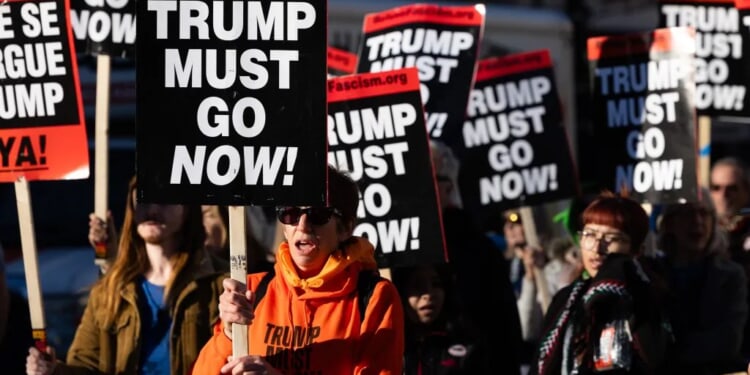 Who is funding the 'Refuse Fascism' rallies in DC?