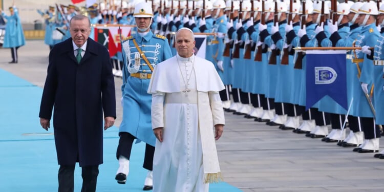 Pope Leo XIV speaks in Turkey ahead of ecumenical meeting with Orthodox patriarch