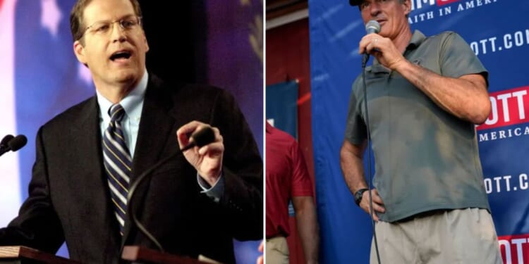 Scott Brown appeals to MAGA grassroots in Senate battle with Sununu