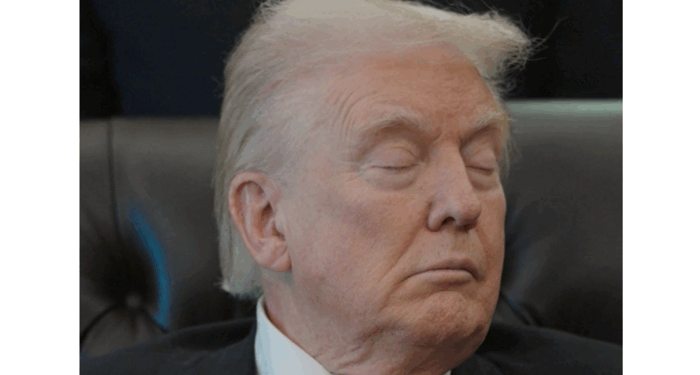 Low-Energy Don Shows 'Signs of Fatigue'