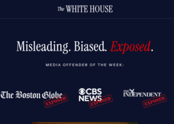 Liberal Tears! White House Launches 'Media Offender of the Week' Page