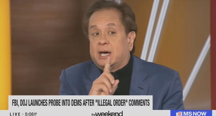 On MS NOW, Neo-Dem George Conway Accuses Military Of 'Murder'