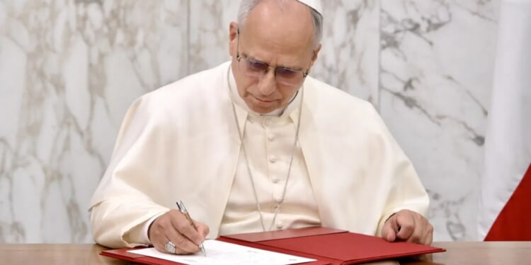 Pope Leo says two-state solution 'only solution' to Israel-Palestine conflict