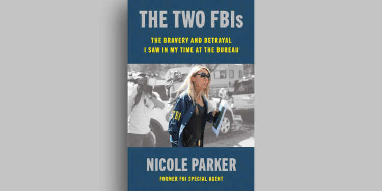 cover for 'The Two FBIs' by Nicole Parker