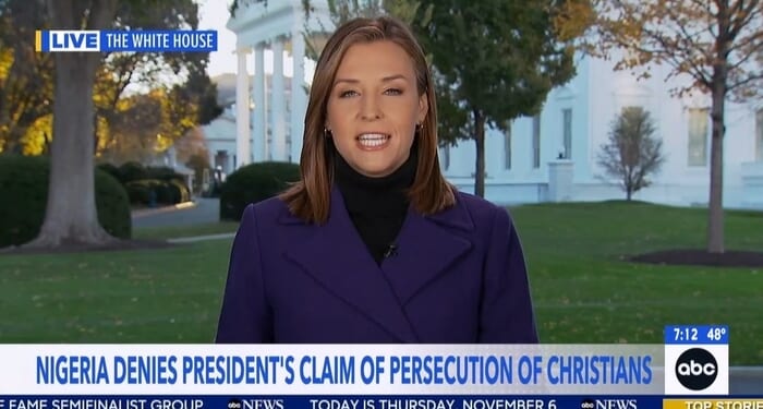 ABC Scoffs at Trump Pointing Out Nigerian Christians Are Being Persecuted