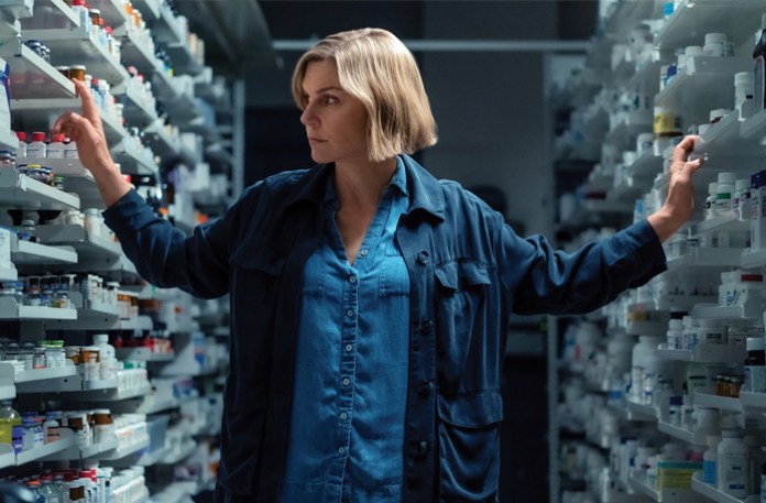 Rhea Seehorn in "Pluribus."