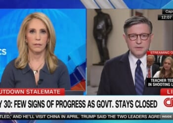 CNN'S Dana Bash Gives Speaker Johnson Harsher Treatment Than Boker on Shutdown