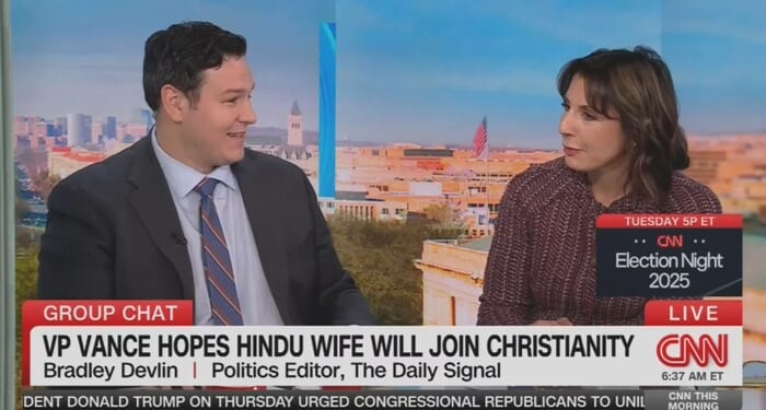 CNNer Corrects Conservative's Kamala Pronunciation — Gets Usha Wrong!