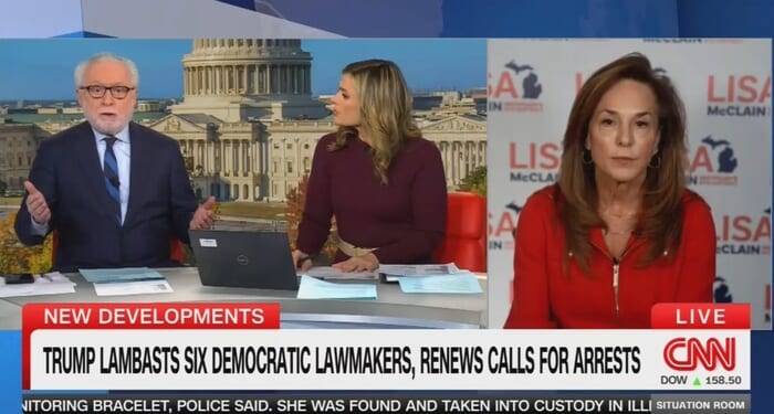 CNN's Asks GOP Rep. Lisa McClain If She Denounces Death Threats Against Dems