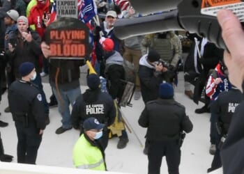 Capitol Police repeatedly used lethal force on protesters early on Jan. 6, video shows