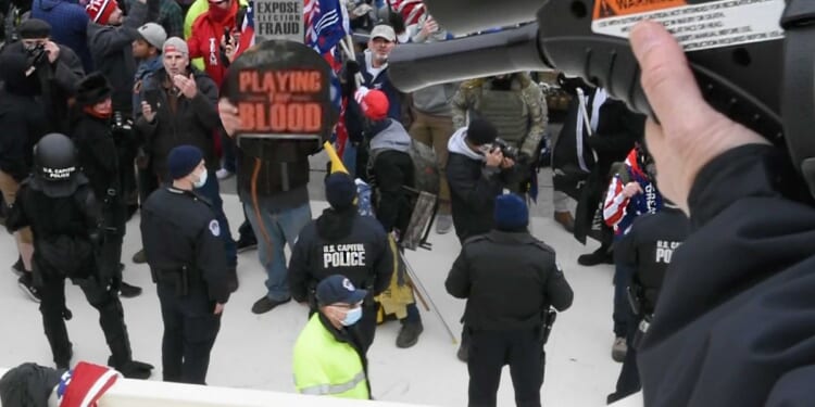 Capitol Police repeatedly used lethal force on protesters early on Jan. 6, video shows