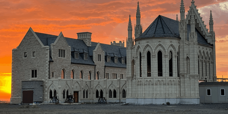 Charity, miracles, and high tech — here's how these monks built a massive Gothic monastery