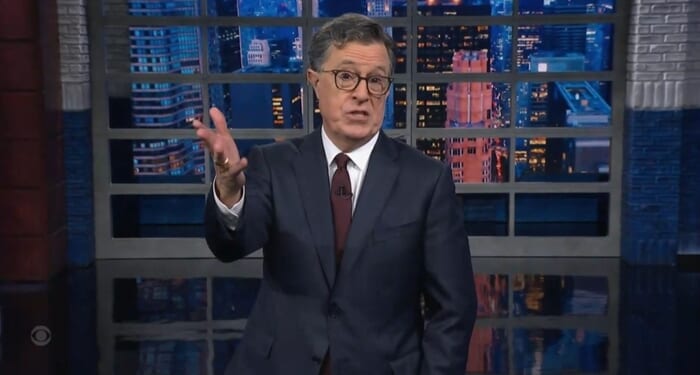 Colbert Claims Trump Wants Kids To Go Hungry To Pressure Democrats