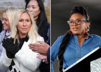 Crockett calls out MTG for not being able to 'take the heat' from Trump