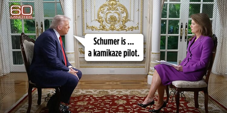 Douglas Andrews: Trump Takes on '60 Minutes'