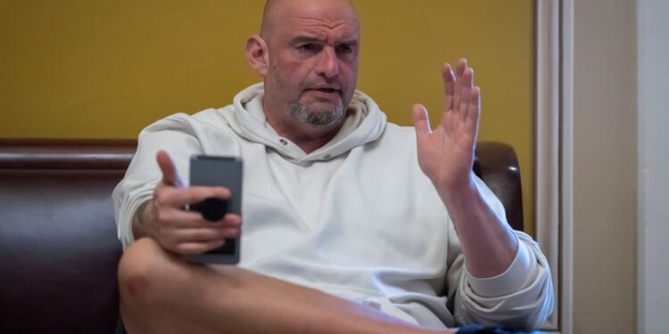 Fetterman released from hospital after fall outside his Pennsylvania home