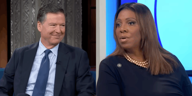 James Comey and Letitia James