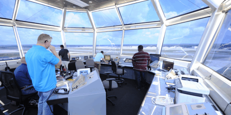 air traffic controllers