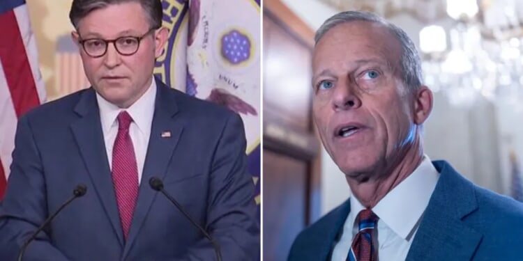 Johnson and Thune at cross roads over 'Arctic Frost' surprise