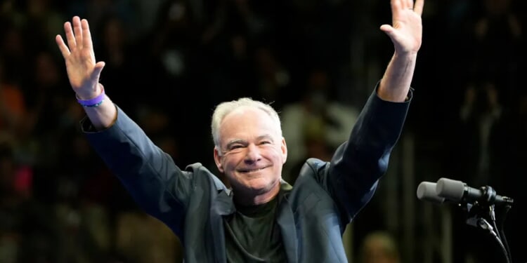 Kaine dismisses criticism from Democrats on shutdown vote