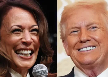 Kamala Harris cackles uncontrollably while claiming she defeated Trump's campaign strategy to bait her