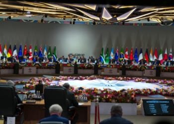 Leaders adopt a declaration at the start of South Africa's G20 summit despite US opposition