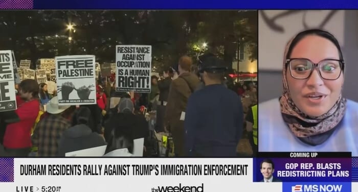 MS NOW Lets NC Dem Slam 'Un-American' Arrests of Illegal Aliens