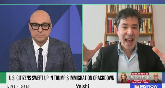 MS NOW Only Goes 4.5 Hours Before Making First Nazi Analogy