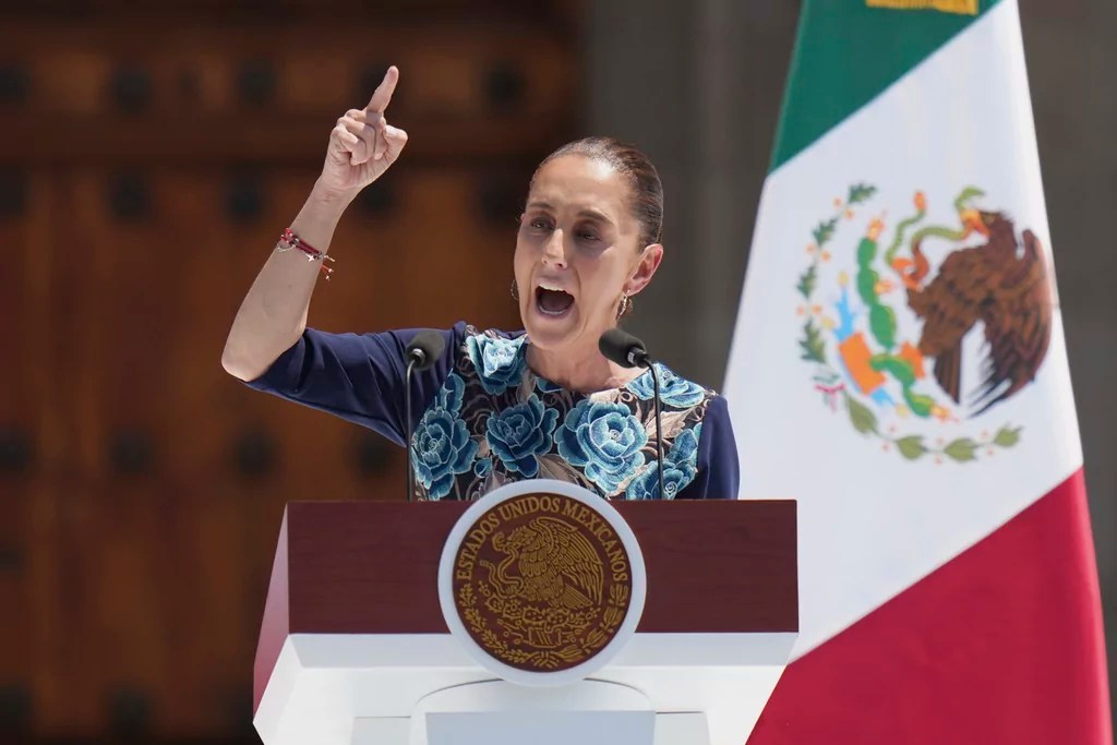 Mexican President Claudia Sheinbaum presses charges after being groped