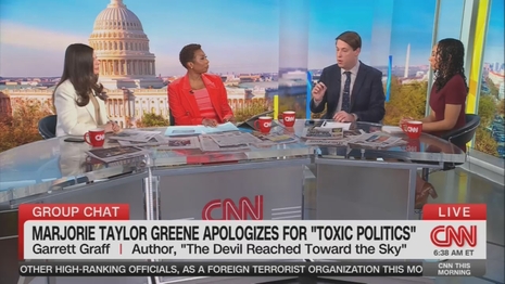 Sara Fischer Audie Cornish Garrett Graff CNN This Morning 11-17-25