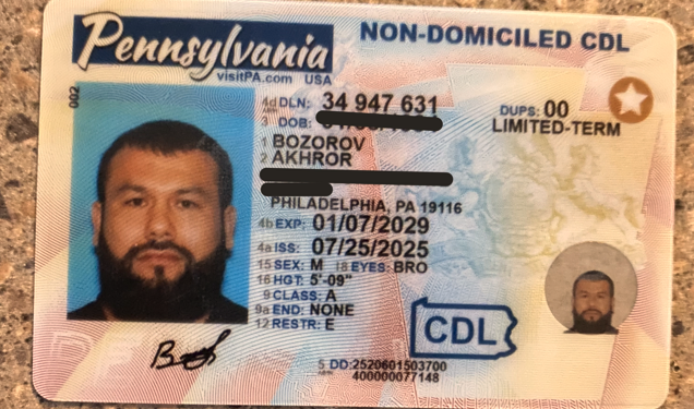 Muslim Illegal Alien With Terror Ties Was Allowed to Drive a Truck