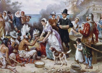 The first Thanksgiving