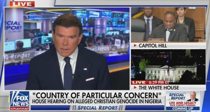 Network Newscasts Go Dark On House Hearing On Killing Of Nigerian Christians