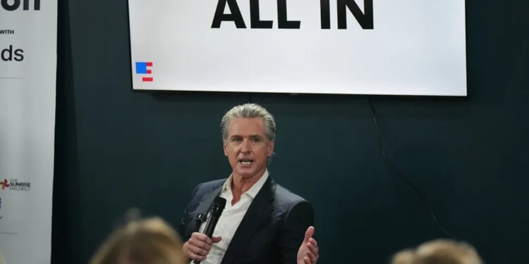 Newsom takes center stage at UN climate summit