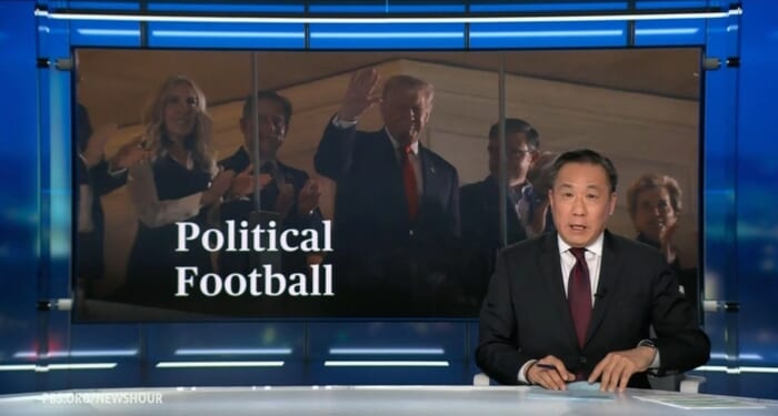 PBS Salutes 'Incredible Kneeling' of NFL Players Defending DEI vs Trump