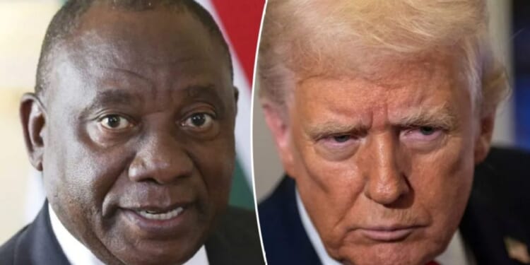 Ramaphosa accuses Trump of making ‘punitive’ decisions on ‘misinformation’ and ‘distortions’