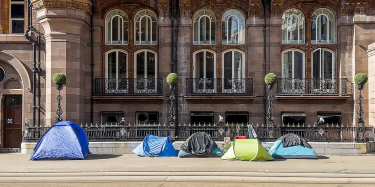 Rough sleeping surges to post-pandemic high, new data reveals