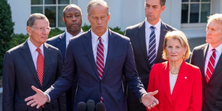 Senate convenes after several Democrats break with caucus to support GOP stopgap bill