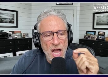 Stewart Rants At Mamdani Critics