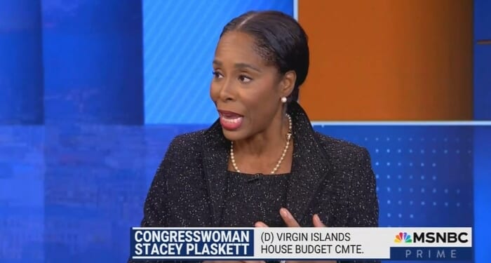 Sunday Shows OMIT Stacey Plaskett from their Epstein Slop
