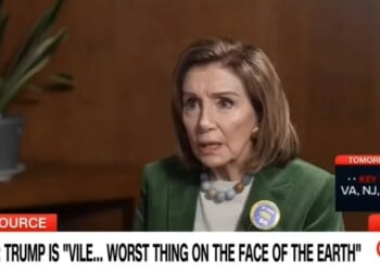 TDS Sufferer Pelosi: 'Vile' Trump 'Worst Thing on the Face of the Earth'