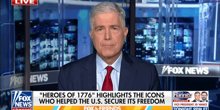 Neil Gorsuch interview on Fox.