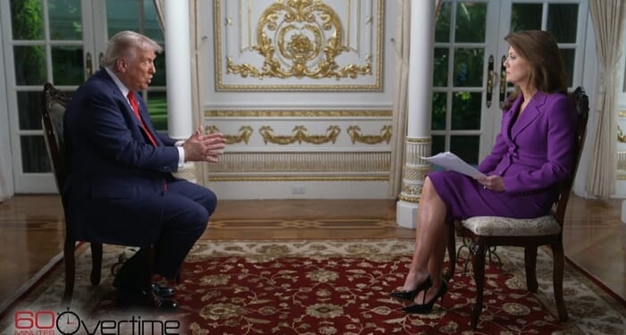 The Most Interesting Moments from President Trump's Return to '60 Minutes'