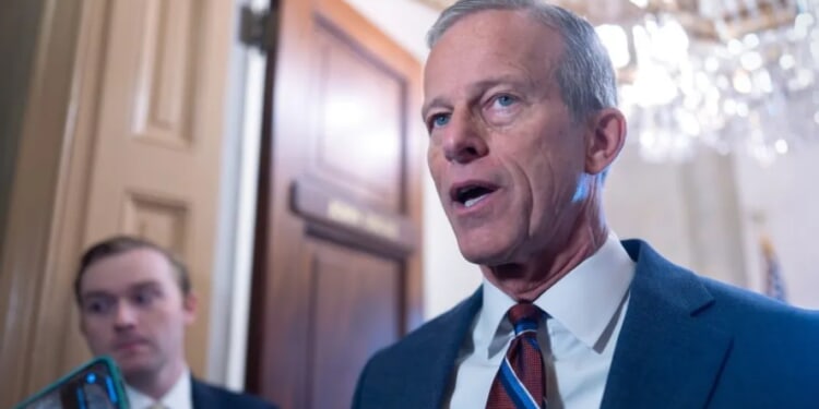 Thune teases quick Senate passage of Epstein resolution