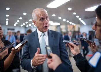 Tillis and Senate Democrats bash Trump peace plan