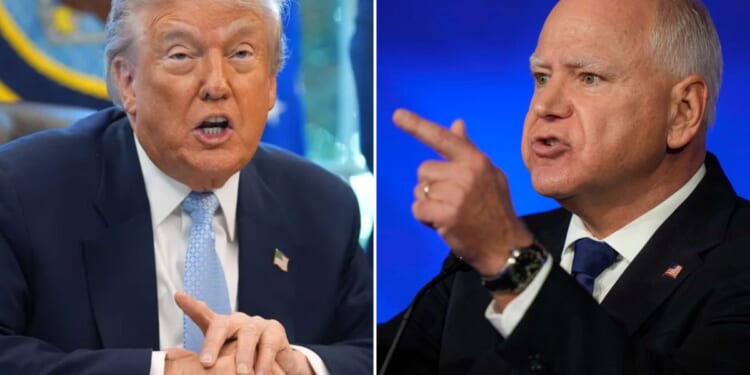 Tim Walz responds to Trump's jab with call to ‘release the MRI results’