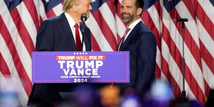 Trump Jr. redirects father's supporters' name to classic 'Trumplican'